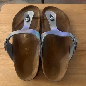 Birkenstock Silver Gizeh